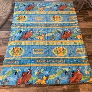 Vintage Lion King Hakuna Matata Blanket